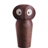 ARCHITECTMADE Architectmade Uil Large gerookt eiken H17cm ARCHITECTMADE Architectmade Uil Large gerookt eiken H17cm