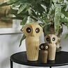 ARCHITECTMADE Architectmade Owl Mini oak H8.5cm ARCHITECTMADE Architectmade Owl Mini oak H8.5cm