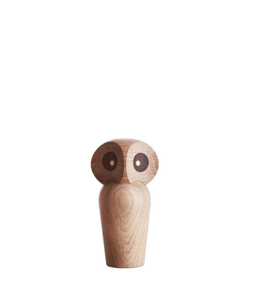 ARCHITECTMADE Architectmade Owl Mini oak H8.5cm ARCHITECTMADE Architectmade Owl Mini oak H8.5cm
