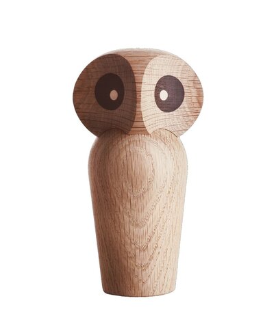 ARCHITECTMADE Architectmade Uil Large eiken H17cm ARCHITECTMADE Architectmade Uil Large eiken H17cm