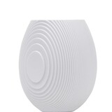 ARCHITECTMADE Architectmade Flow Bubble vaas porselein wit H17cm ARCHITECTMADE Architectmade Flow Bubble vaas porselein wit H17cm