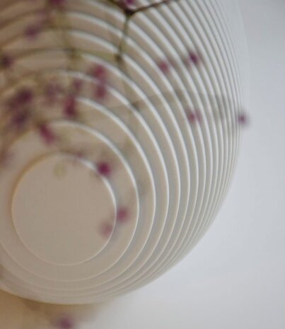 ARCHITECTMADE Architectmade Flow Bubble vaas porselein wit H17cm ARCHITECTMADE Architectmade Flow Bubble vaas porselein wit H17cm