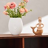 ARCHITECTMADE Architectmade Flow Bubble vaas porselein wit H17cm ARCHITECTMADE Architectmade Flow Bubble vaas porselein wit H17cm