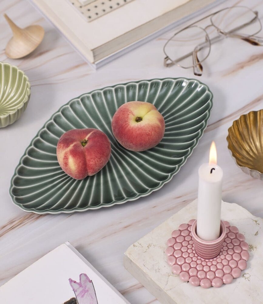 Dottir Nordic Design Dottir Samsurium serveer bord sparrengroen 26.5x16cm Dottir Nordic Design Dottir Samsurium serveer bord sparrengroen 26.5x16cm