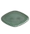 Dottir Samsurium serving plate spruce green 26.5x16cm