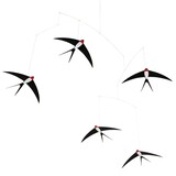 Flensted Mobiles Flensted Mobiles Flying Swallows 5 Zwaluwen mobiel 53x70cm Flensted Mobiles Flensted Mobiles Flying Swallows 5 Zwaluwen mobiel 53x70cm