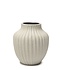 LINDFORM vaas Kyoto Sand White Light Deep Line H 12cm LINDFORM vaas Kyoto Sand White Light Deep Line H 12cm