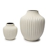 LINDFORM LINDFORM vase Kyoto Sand White Light Deep Line H 12cm LINDFORM LINDFORM vase Kyoto Sand White Light Deep Line H 12cm