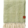 Klippan Klippan Herringbone plaid 130x180cm 50% recycled lambswool Aloe Vera