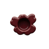 Marimekko Marimekko Unikko theelichthouder roodbruin Marimekko Marimekko Unikko theelichthouder roodbruin