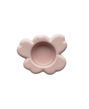 Marimekko Marimekko Unikko theelichthouder roze Marimekko Marimekko Unikko theelichthouder roze