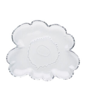 Marimekko Marimekko Unikko gevormd bord van glas 20cm