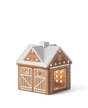 Kähler Design Kähler Design Urbania Gingerbread Light House Christmas Barn H11.5cm Kähler Design Kähler Design Urbania Gingerbread Light House Christmas Barn H11.5cm