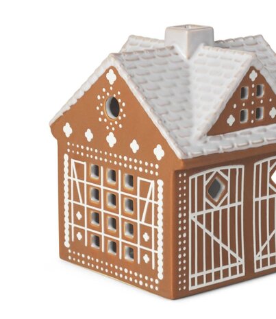 Kähler Design Kähler Design Urbania Gingerbread Light House Christmas Barn H11.5cm Kähler Design Kähler Design Urbania Gingerbread Light House Christmas Barn H11.5cm