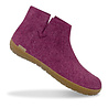 Glerups Glerups Boot Slipper with rubber honey sole (various sizes) Cranberry Glerups Glerups Boot Slipper with rubber honey sole (various sizes) Cranberry