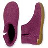 Glerups Glerups Boot Slipper with rubber honey sole (various sizes) Cranberry Glerups Glerups Boot Slipper with rubber honey sole (various sizes) Cranberry