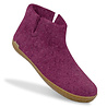 Glerups Glerups Boot Slipper with rubber honey sole (various sizes) Cranberry Glerups Glerups Boot Slipper with rubber honey sole (various sizes) Cranberry