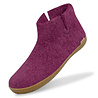 Glerups Glerups Boot Slipper with rubber honey sole (various sizes) Cranberry Glerups Glerups Boot Slipper with rubber honey sole (various sizes) Cranberry