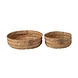 EKTA Living - by Wirth EKTA Living set van 2 manden Handgeweven Zeegras Visgraad EKTA Living - by Wirth EKTA Living set van 2 manden Handgeweven Zeegras Visgraad