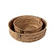 EKTA Living - by Wirth EKTA Living set van 2 manden Handgeweven Zeegras Visgraad EKTA Living - by Wirth EKTA Living set van 2 manden Handgeweven Zeegras Visgraad