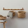 EKTA Living - by Wirth EKTA Living set of 2 baskets with one handle Handwoven Seagrass Herringbone EKTA Living - by Wirth EKTA Living set of 2 baskets with one handle Handwoven Seagrass Herringbone