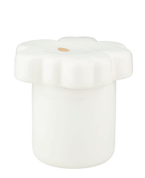 Marimekko Marimekko Unikko storage jar 60th anniversary collector's item 6.5x15.5cm white gold