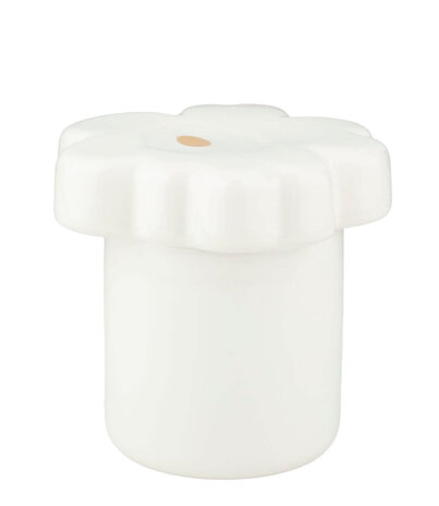 Marimekko Marimekko Unikko storage jar 60th anniversary collector's item 6.5x15.5cm white gold Marimekko Marimekko Unikko storage jar 60th anniversary collector's item 6.5x15.5cm white gold