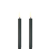 Uyuni Lighting Uyuni Lighting LED Wax mini kaars 2 stuks Ø1,3 x 13.8cm Pine Green Uyuni Lighting Uyuni Lighting LED Wax mini kaars 2 stuks Ø1,3 x 13.8cm Pine Green