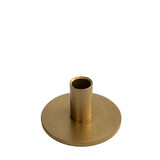 KunstIndustrien KunstIndustrien kandelaar - voor Ø1.3cm kaars - metaal Goud Rond