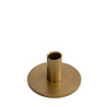 KunstIndustrien KunstIndustrien kandelaar - voor Ø1.3cm kaars - metaal Goud Rond KunstIndustrien KunstIndustrien kandelaar - voor Ø1.3cm kaars - metaal Goud Rond