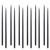 KunstIndustrien KunstIndustrien set of 12 candles Ø1.3cm H28cm Black Handmade KunstIndustrien KunstIndustrien set of 12 candles Ø1.3cm H28cm Black Handmade