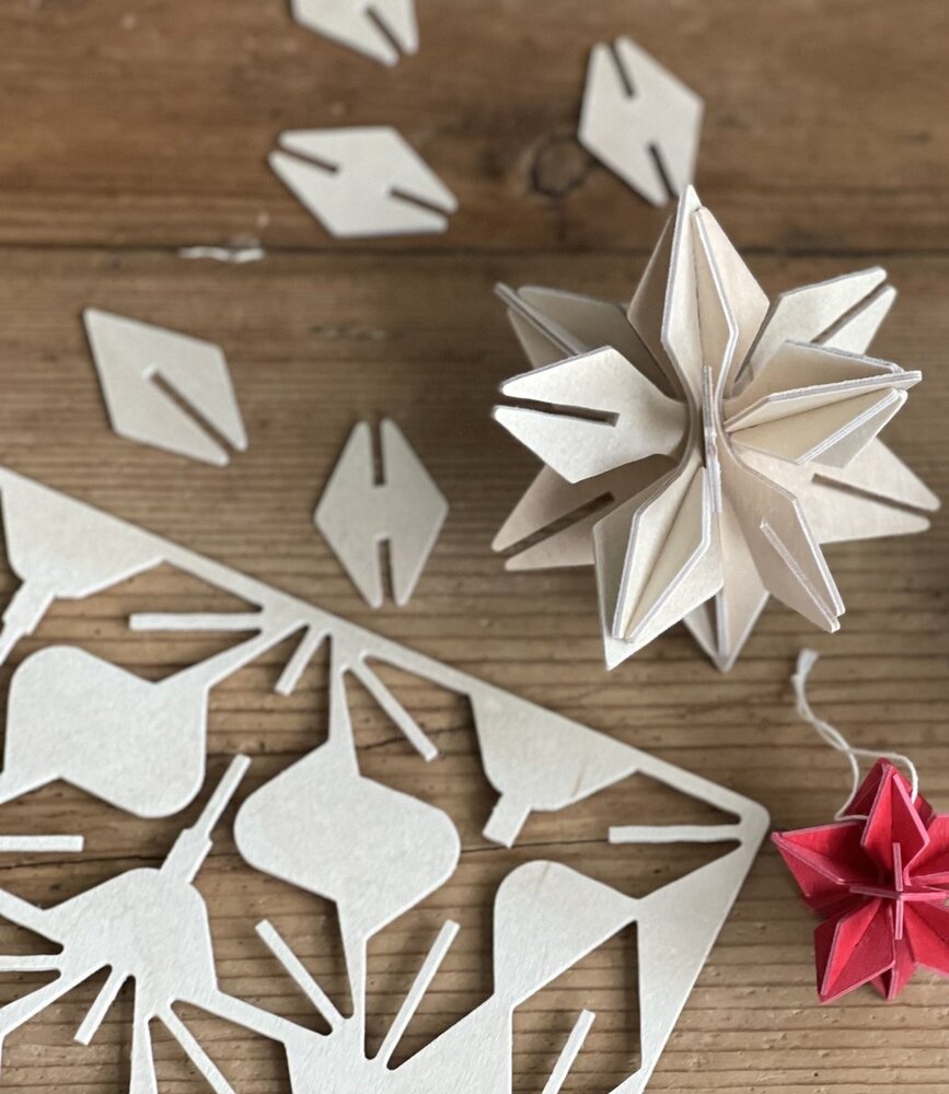 LOVI Lovi Star birchwood Natural DIY package - 2 sizes - perfect to send as a gift