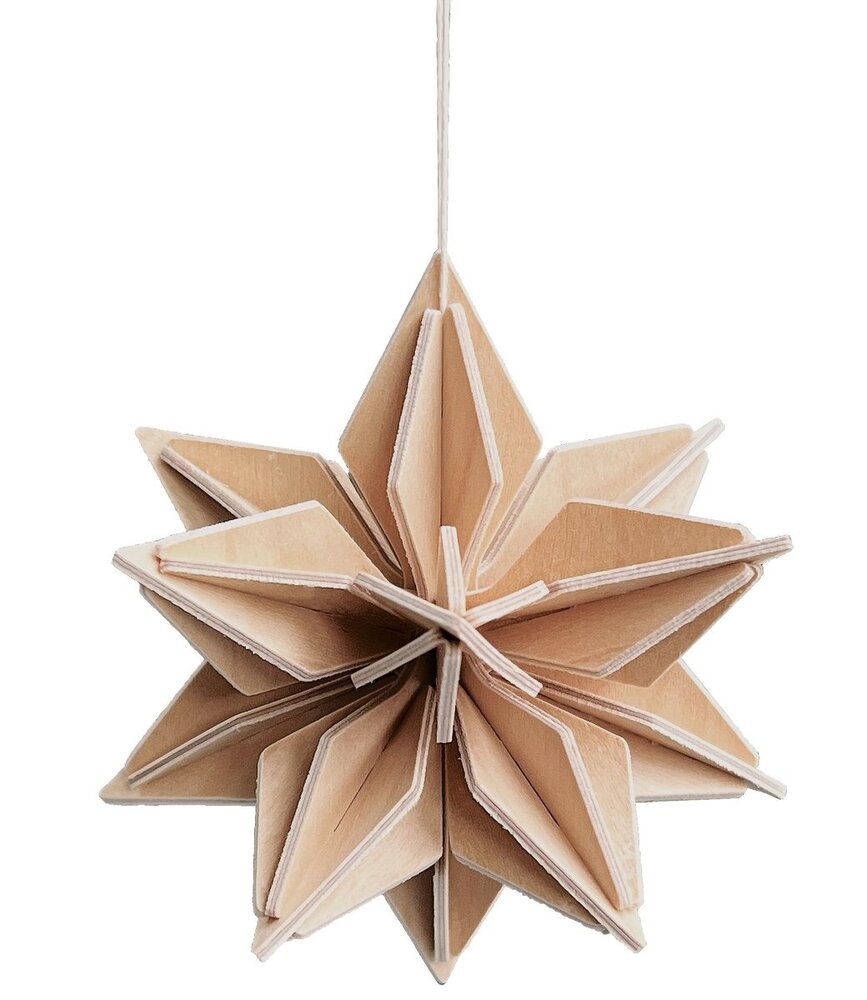 LOVI Lovi Star birchwood Natural DIY package - 2 sizes - perfect to send as a gift
