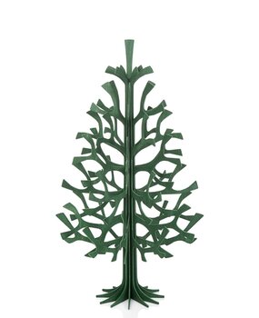 LOVI Lovi Spruce H100cm Birch plywood Tree dark green 3D-tree DIY package LOVI Lovi Spruce H100cm Birch plywood Tree dark green 3D-tree DIY package