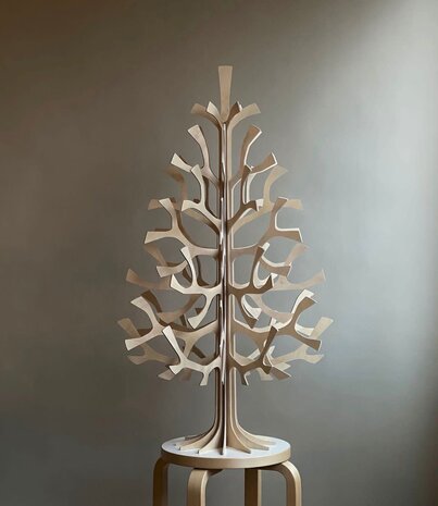 LOVI Lovi Spruce Birch plywood Tree H100cm 3D-tree DIY package LOVI Lovi Spruce Birch plywood Tree H100cm 3D-tree DIY package
