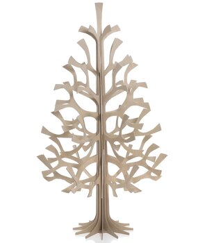 LOVI Lovi Berkenhout Spruce 120cm naturel 3D-boom DIY pakketje LOVI Lovi Berkenhout Spruce 120cm naturel 3D-boom DIY pakketje