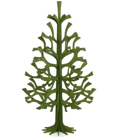 LOVI Lovi Berkenhout Spruce 120cm Forest Green 3D-boom DIY pakketje LOVI Lovi Berkenhout Spruce 120cm Forest Green 3D-boom DIY pakketje