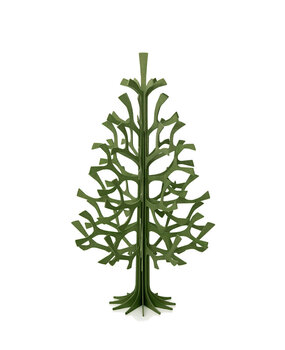 LOVI Lovi Spruce Birch plywood Tree Forest Green H50cm 3D-tree DIY package LOVI Lovi Spruce Birch plywood Tree Forest Green H50cm 3D-tree DIY package