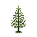 LOVI Lovi Spar Berkenhout boom 50cm Forest Green 3D-boom DIY pakketje LOVI Lovi Spar Berkenhout boom 50cm Forest Green 3D-boom DIY pakketje