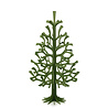 LOVI Lovi Spar Berkenhout boom 50cm Forest Green 3D-boom DIY pakketje LOVI Lovi Spar Berkenhout boom 50cm Forest Green 3D-boom DIY pakketje