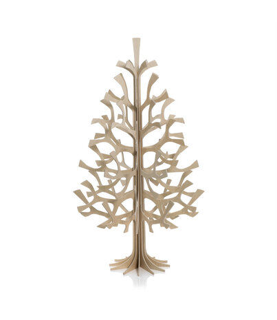 LOVI Lovi Spruce Birch plywood Tree H50cm 3D-tree DIY package LOVI Lovi Spruce Birch plywood Tree H50cm 3D-tree DIY package