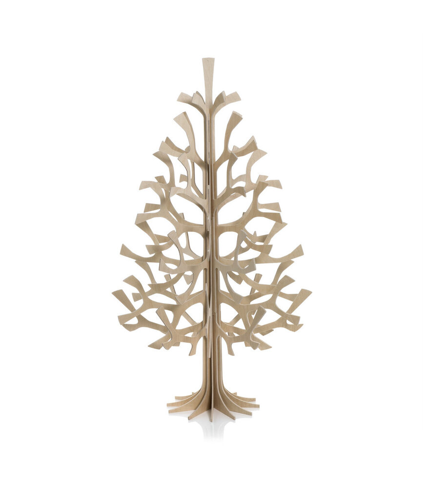 LOVI Lovi Spruce Birch plywood Tree H50cm 3D-tree DIY package LOVI Lovi Spruce Birch plywood Tree H50cm 3D-tree DIY package