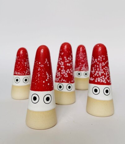 Studio Arhoj Studio Arhoj Mini Nisse rood Studio Arhoj Studio Arhoj Mini Nisse rood