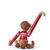 Kay Bojesen Denmark Kay Bojesen Monkey Kerst trui H19.5cm teak en limba Kay Bojesen Denmark Kay Bojesen Monkey Kerst trui H19.5cm teak en limba