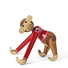 Kay Bojesen Denmark Kay Bojesen Monkey Kerst trui H19.5cm teak en limba Kay Bojesen Denmark Kay Bojesen Monkey Kerst trui H19.5cm teak en limba