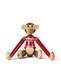 Kay Bojesen Monkey Kerst trui H19.5cm teak en limba Kay Bojesen Monkey Kerst trui H19.5cm teak en limba