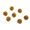 LOVI Lovi wooden balls Ø3.5cm Honey Yellow set of 7 - birch wood DIY package LOVI Lovi wooden balls Ø3.5cm Honey Yellow set of 7 - birch wood DIY package
