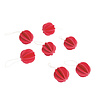 LOVI Lovi wooden balls Ø3,5cm set of 7 red - birch wood DIY package LOVI Lovi wooden balls Ø3,5cm set of 7 red - birch wood DIY package