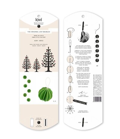LOVI Lovi houten ballen Ø4cm lichtgroen set van 6 stuks - berkenhout DIY pakketje LOVI Lovi houten ballen Ø4cm lichtgroen set van 6 stuks - berkenhout DIY pakketje