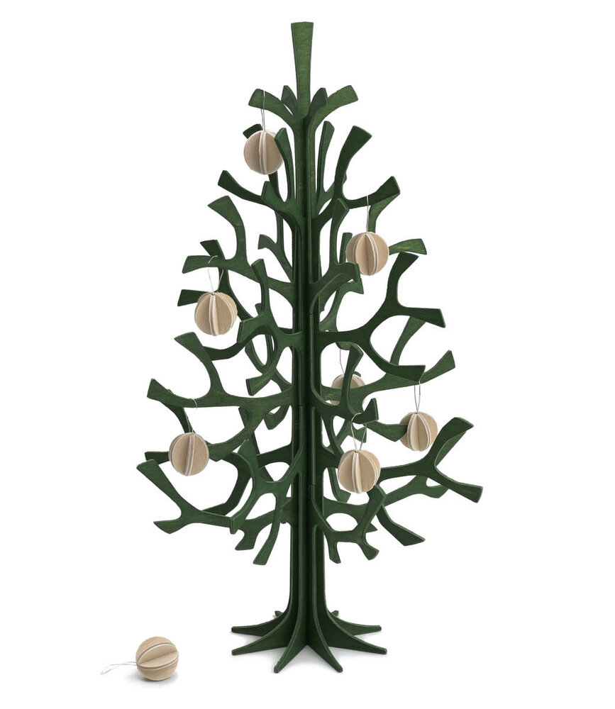 LOVI Lovi mini wooden balls birchwood natural set of 8 - DIY package LOVI Lovi mini wooden balls birchwood natural set of 8 - DIY package